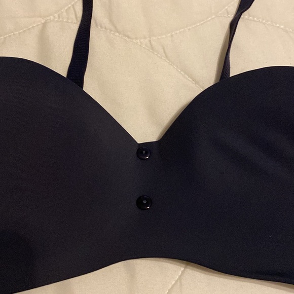 NWOT Fine Too Navy Bra - Picture 2 of 6